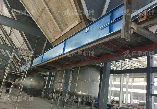 云南钢板这C型皮带输送机