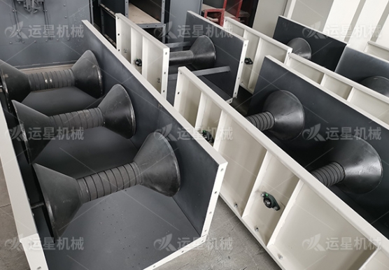 密封单托辊气垫式皮带输送机公司